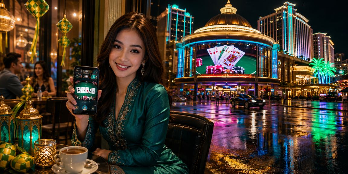 Suasana permainan dan hiburan Hari Raya di Genting Highlands dengan platform 127